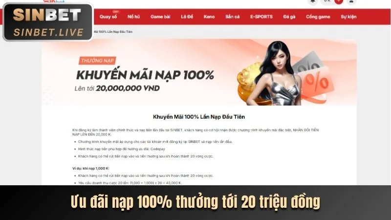 Ưu đãi chào mừng cho người chơi mới tại bty 6150.com